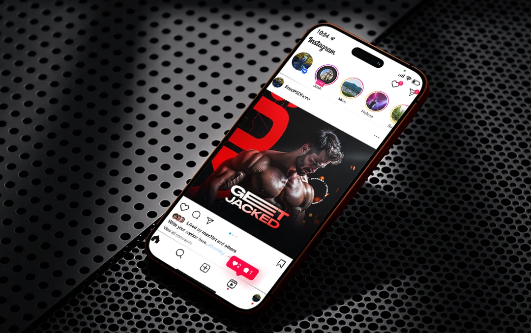 Download Free Gym Fitness Social Media PSD Templates - For Instagram, Facebook, etc.
