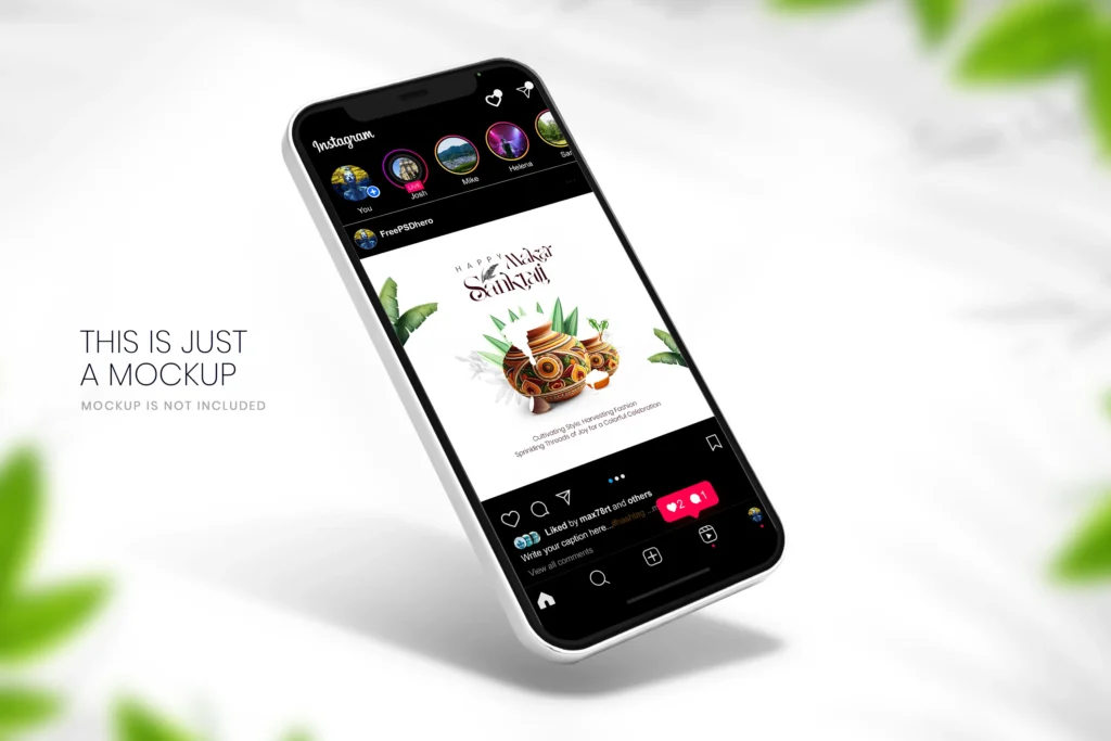 Happy Makar Sankranti Free PSD Template Download