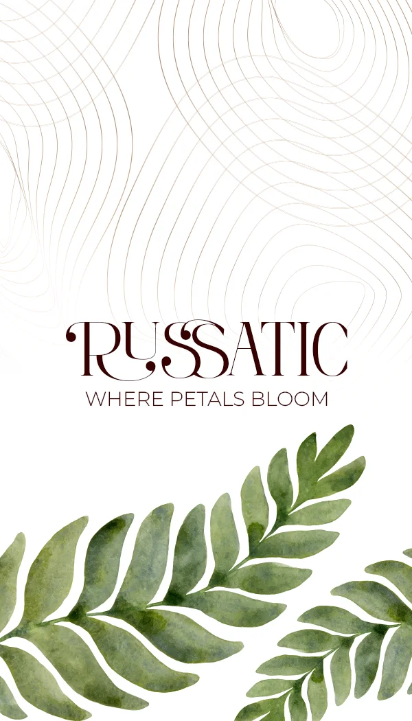 Nature-Themed Business Card Design Free PSD Template