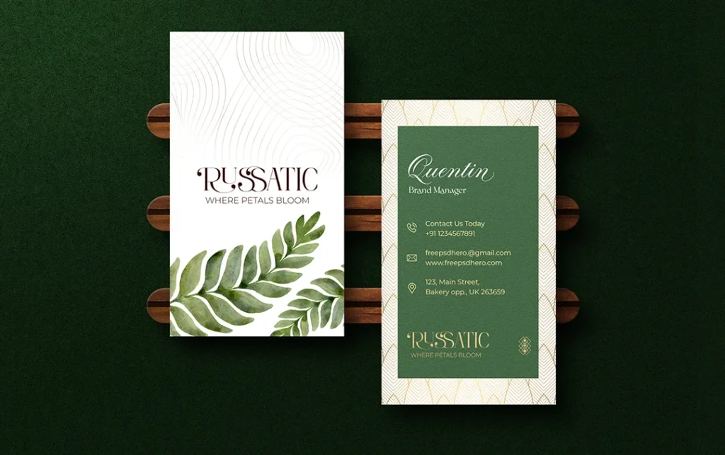 free business card templates psd