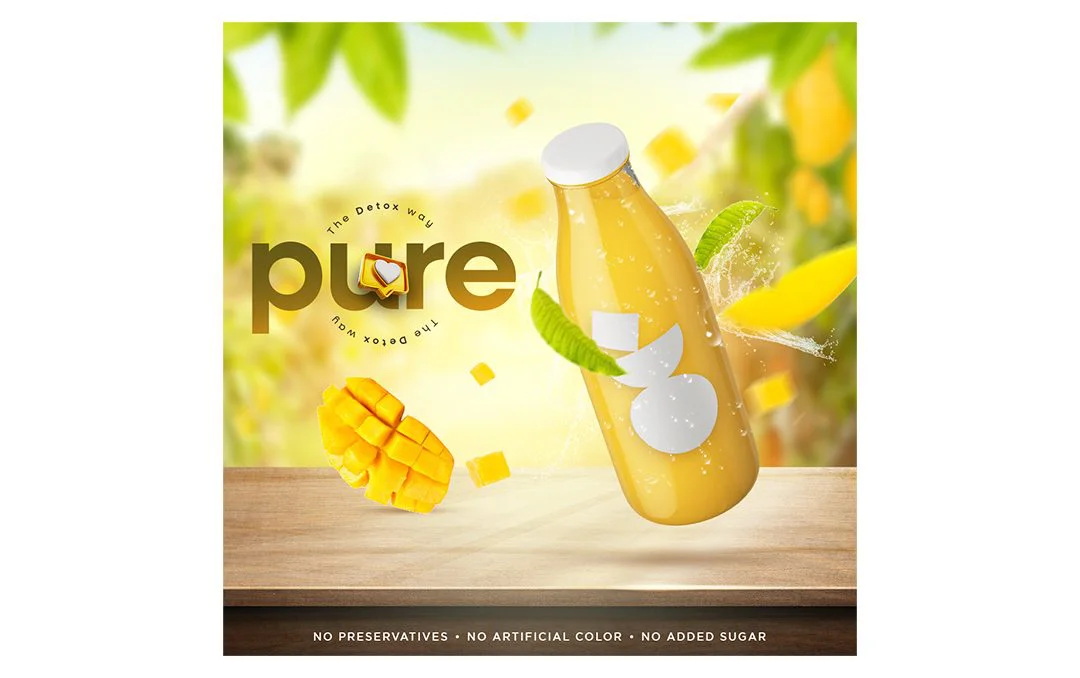 Juice Instagram PSD template with a vibrant and customizable design, ideal for promoting juice bars, healthy drinks, and social media marketing